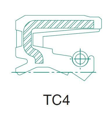 2,2-27х37х10,5 Манжета арм. (сальник) TC4