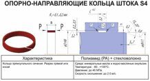 25х28х5,6 (3,8) Кольцо опорно-направляющее штока S4/PA (Б890)