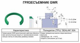 35х43-4,0 Грязесъемник GWR-035 PU